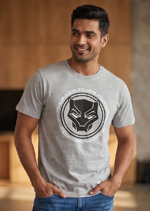 Men's Printed Cotton Blend T-Shirt Combo (Pack of 5)