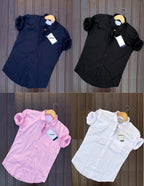 Men's Stylish Half Sleeve Casual Shirt Combo (Pack of 4)