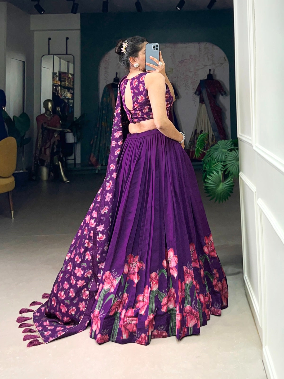The Perfect Blend of Tradition And Sparkle Lehenga Choli for Women