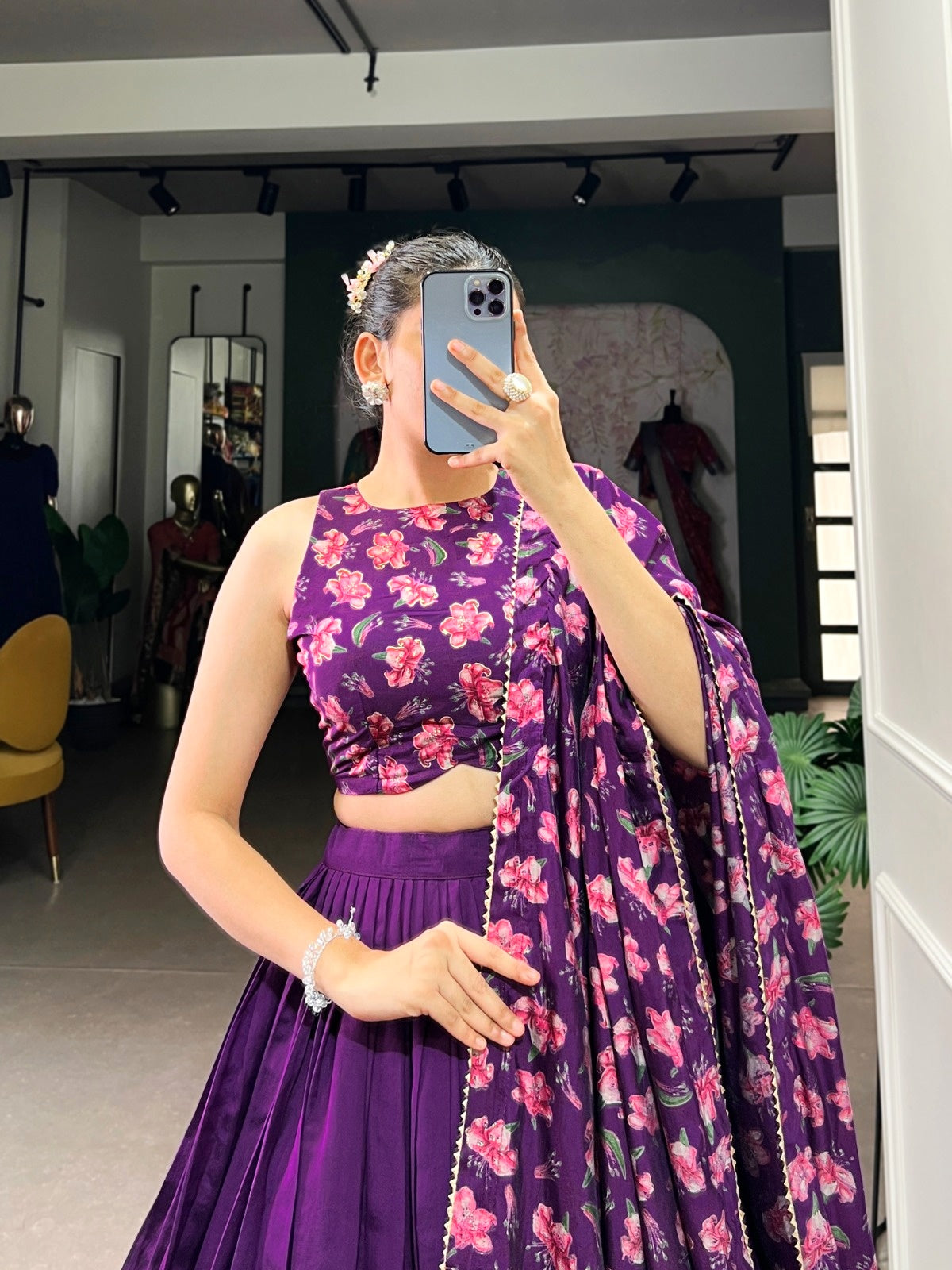 The Perfect Blend of Tradition And Sparkle Lehenga Choli for Women