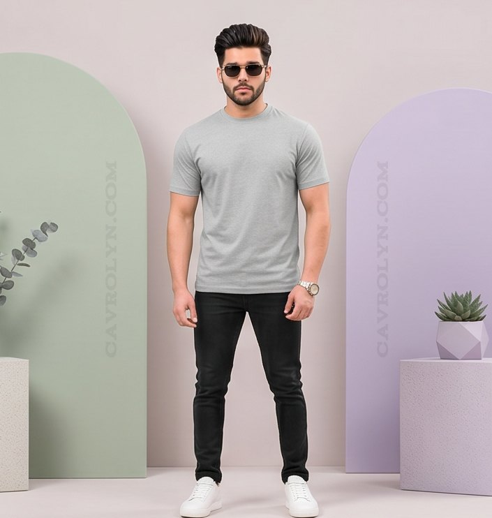 Men's Everyday Wear Cotton Blend T-Shirts (Pack of 3)