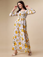Wild Monochrome Animal Print Maxi Dress 10