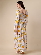 Wild Monochrome Animal Print Maxi Dress 5