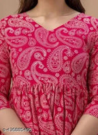 Women's Printed Pink Floral Co-Ord Set