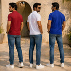 Men's Premium Casual Polo T-Shirts Combo Pack of 5
