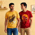 Men's Printed Cotton Blend T-Shirt Combo (Pack of 5)