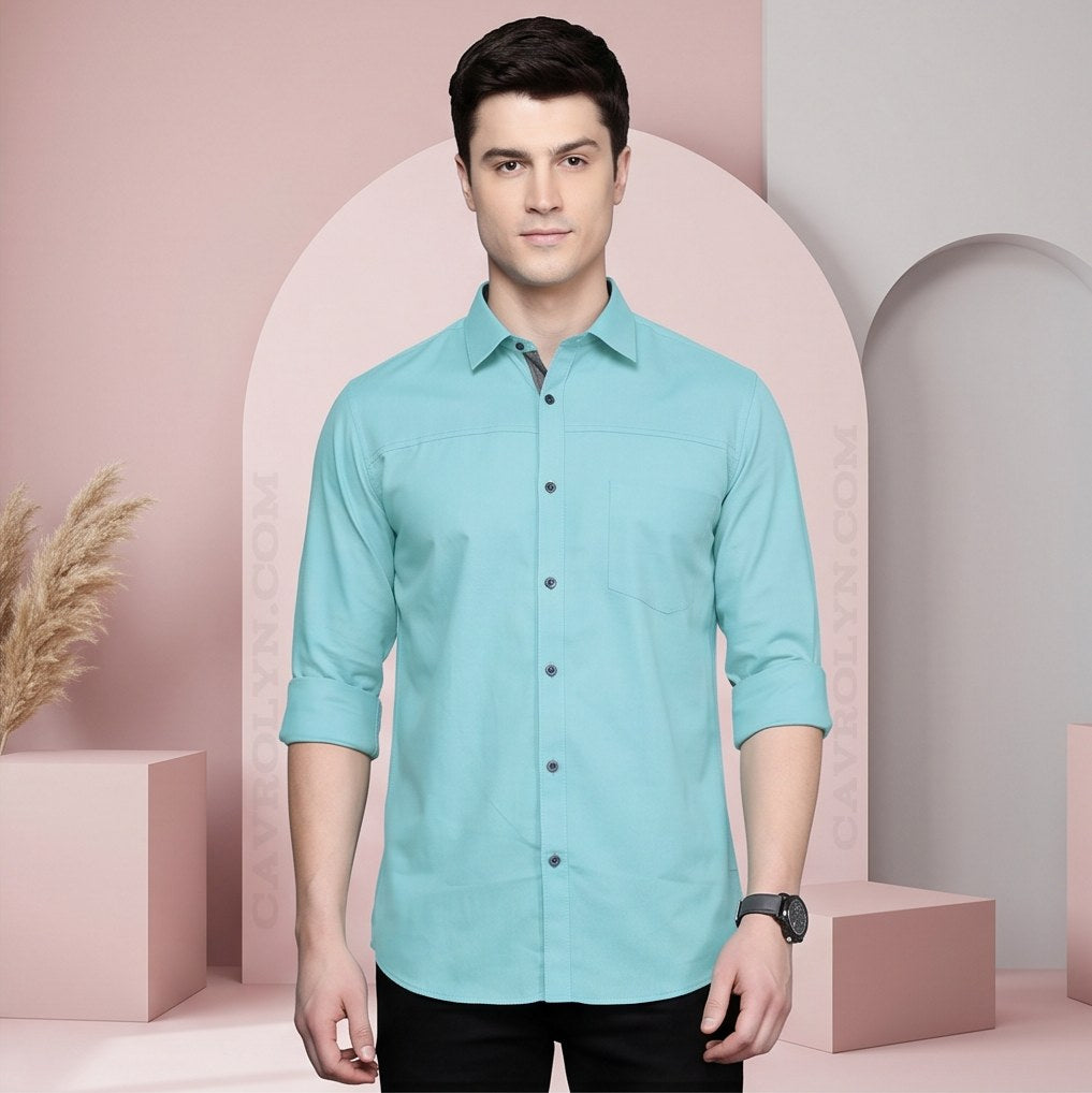 Men's Multi-Color Casual Shirt Combo Pack of 3 Plain shirts