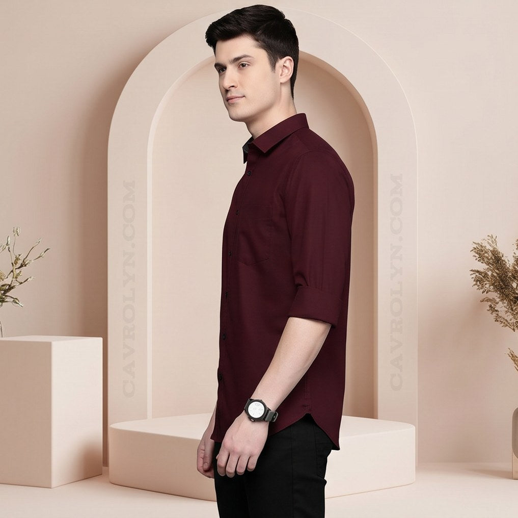 Men's Multi-Color Casual Shirt Combo Pack of 3 Plain shirts