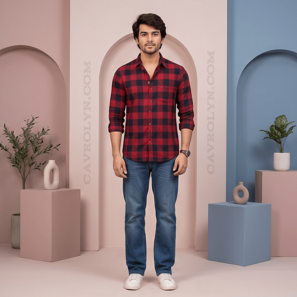 Men's Premium Checked Shirt Combo (Pack of 3)