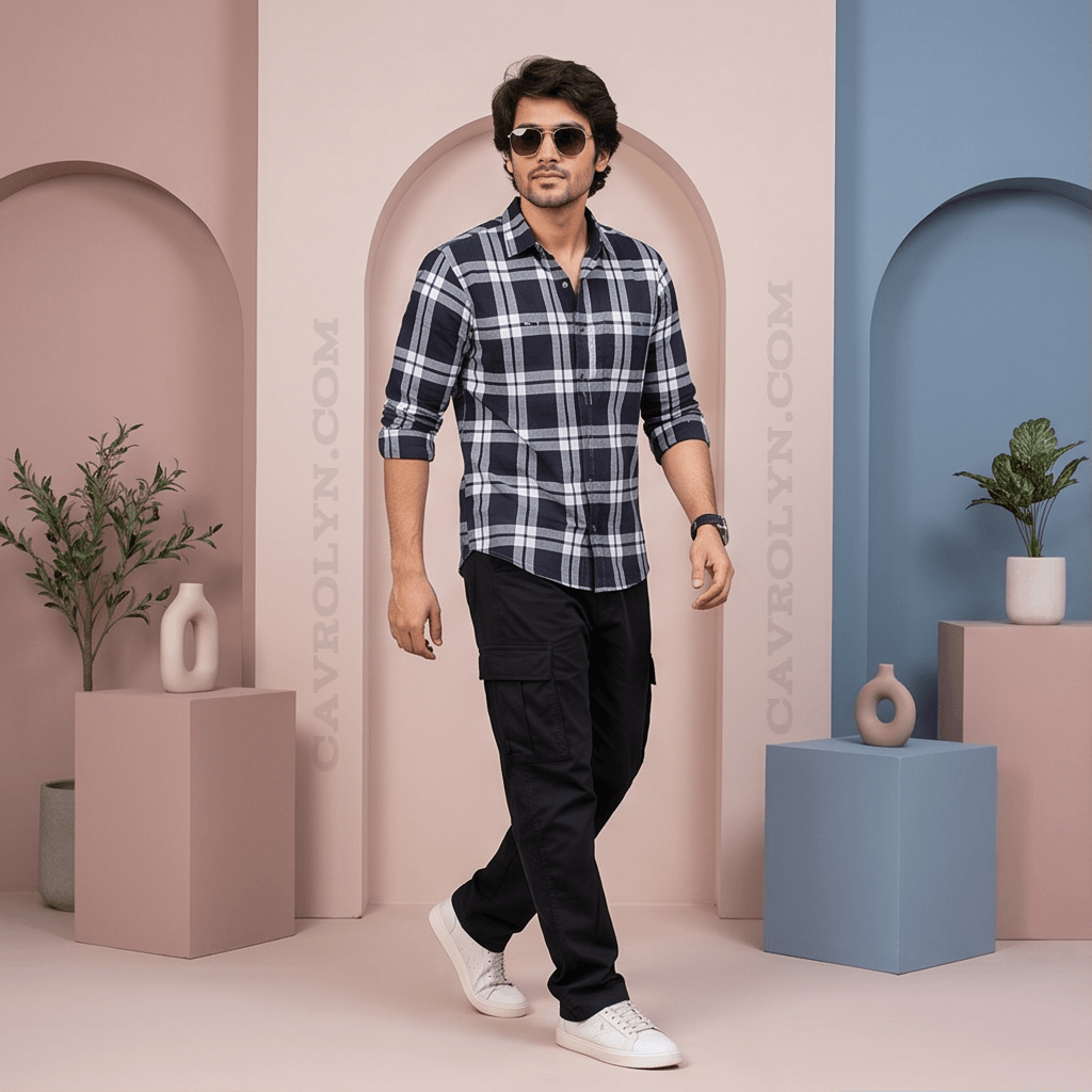 Men's Premium Checked Shirt Combo (Pack of 3)